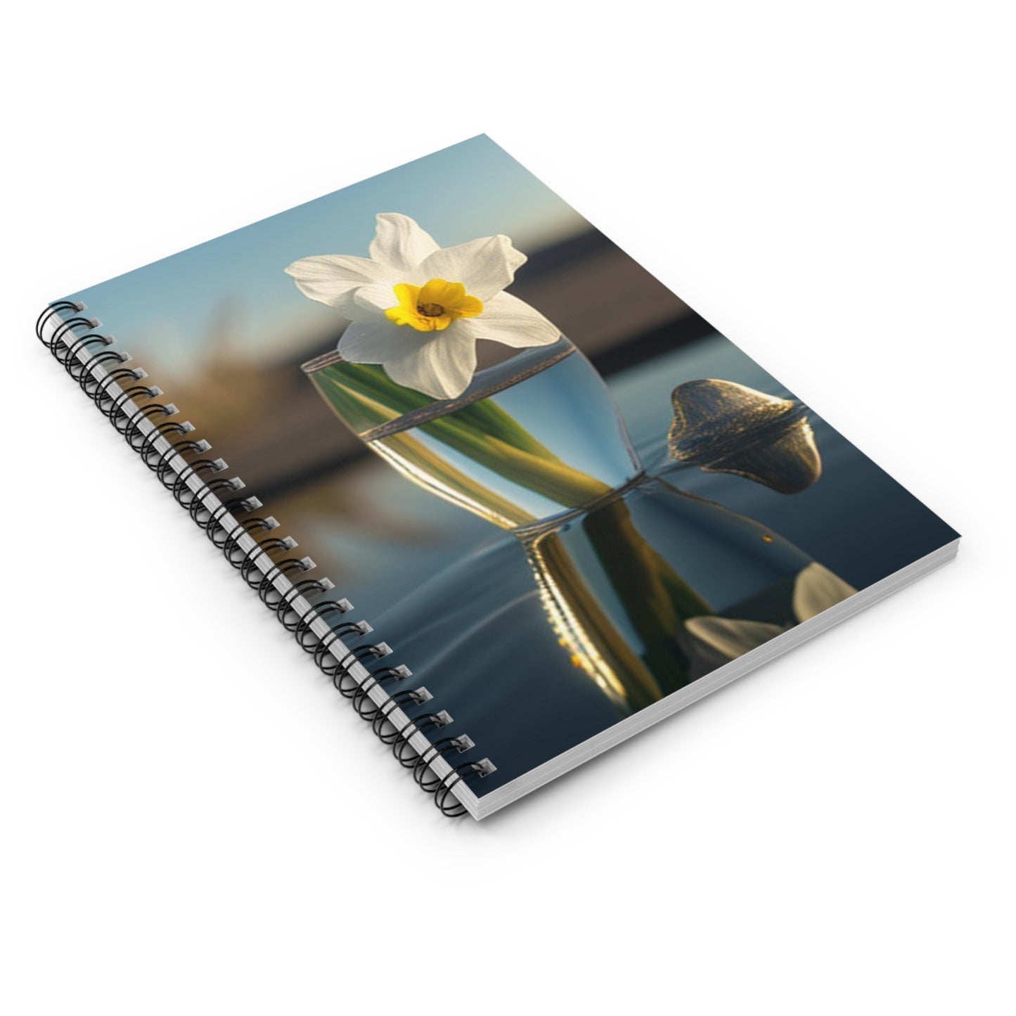 Spiral Notebook - Ruled Line Daffodil 4