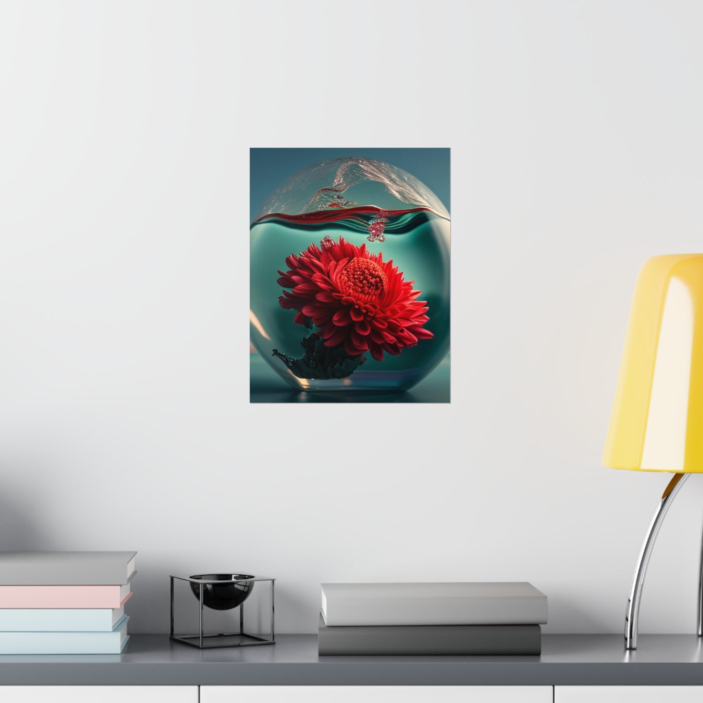 Premium Matte Vertical Posters Chrysanthemum 4