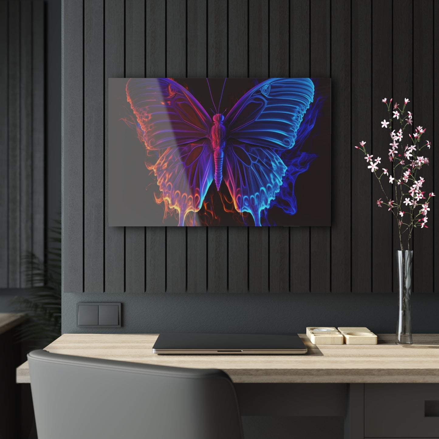 Acrylic Prints Thermal Butterfly 1