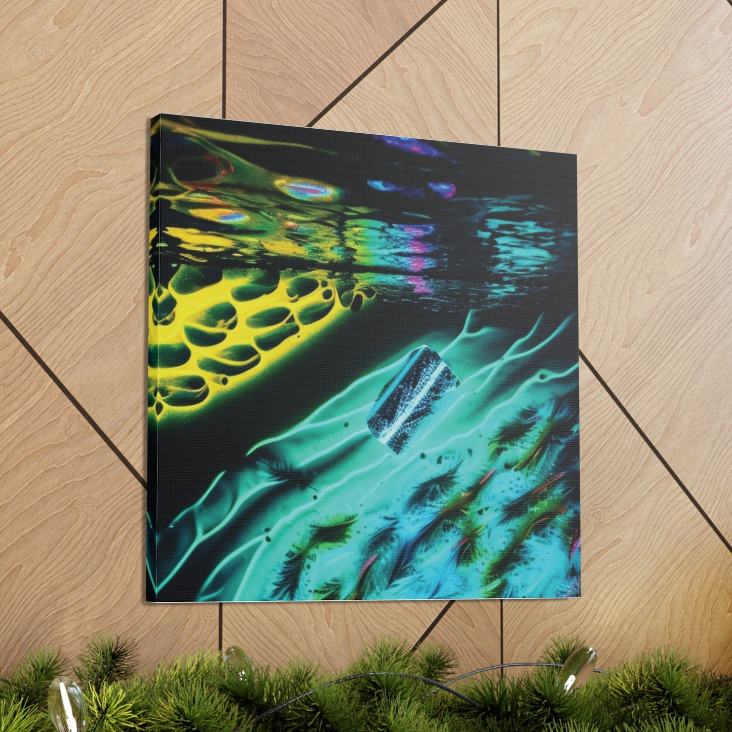 Canvas Gallery Wraps Florescent Glow 2