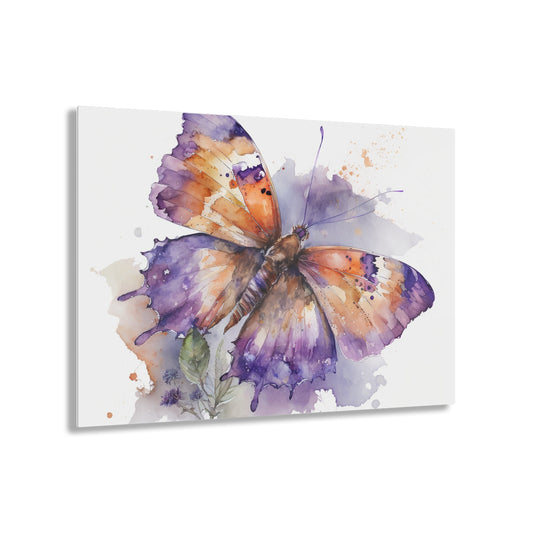 Acrylic Prints MerlinRose Watercolor Butterfly 1