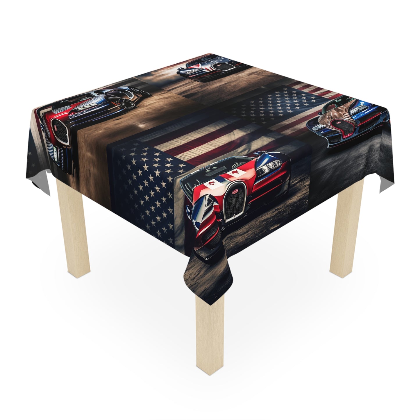 Tablecloth Bugatti American Flag 5