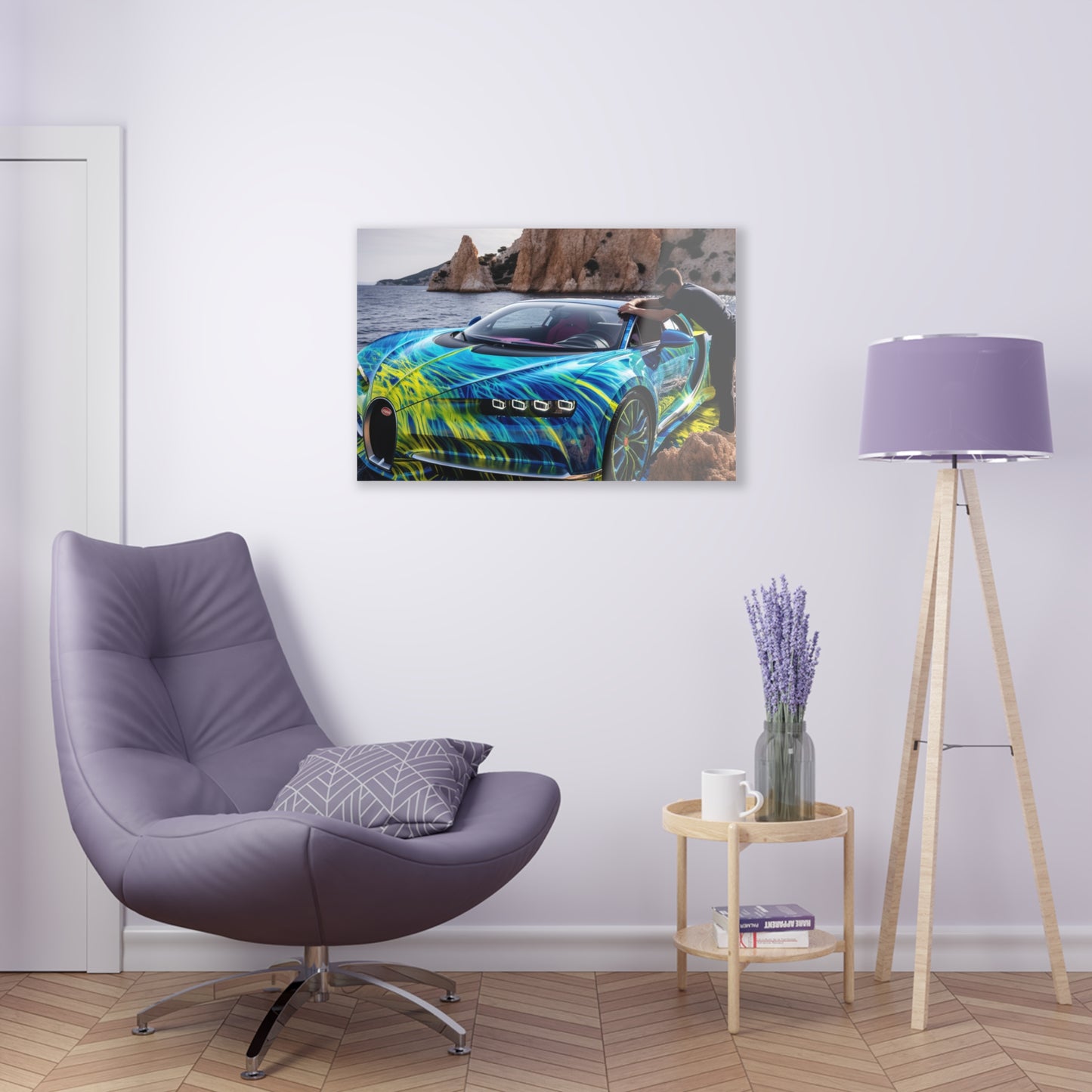 Acrylic Prints Bugatti Water 1