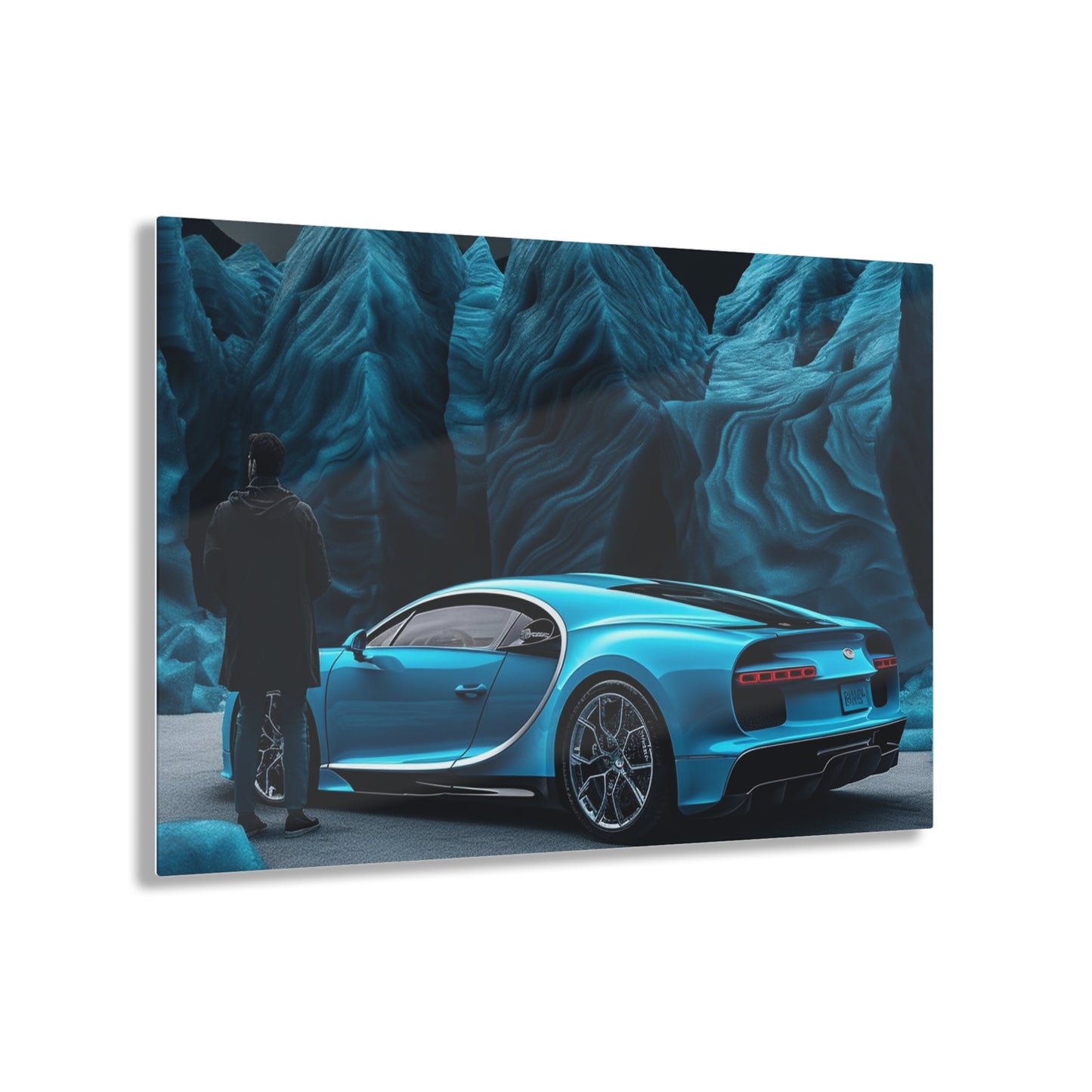 Acrylic Prints Bugatti Real Look 3