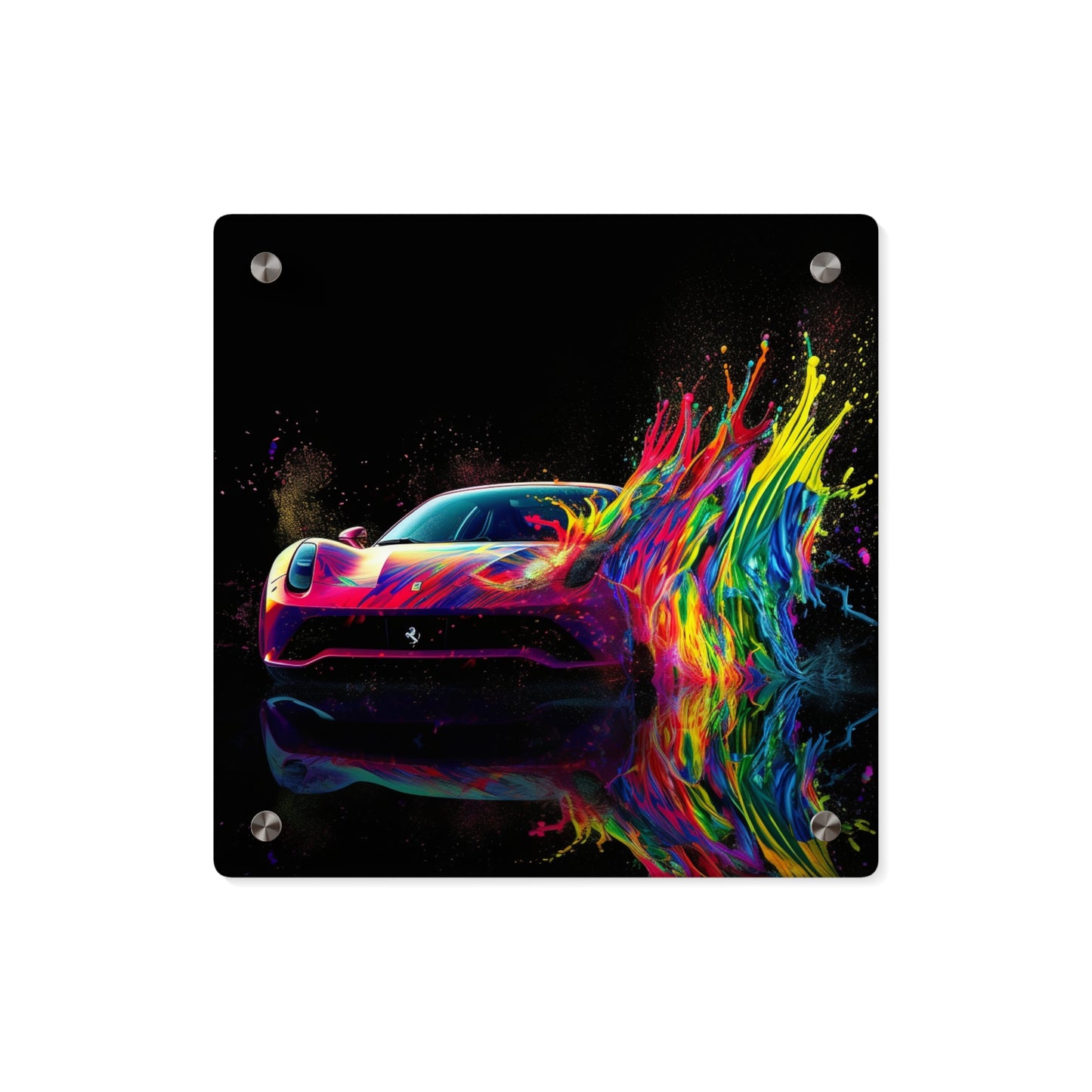 Acrylic Wall Art Panels Ferrari Fusion Water 3