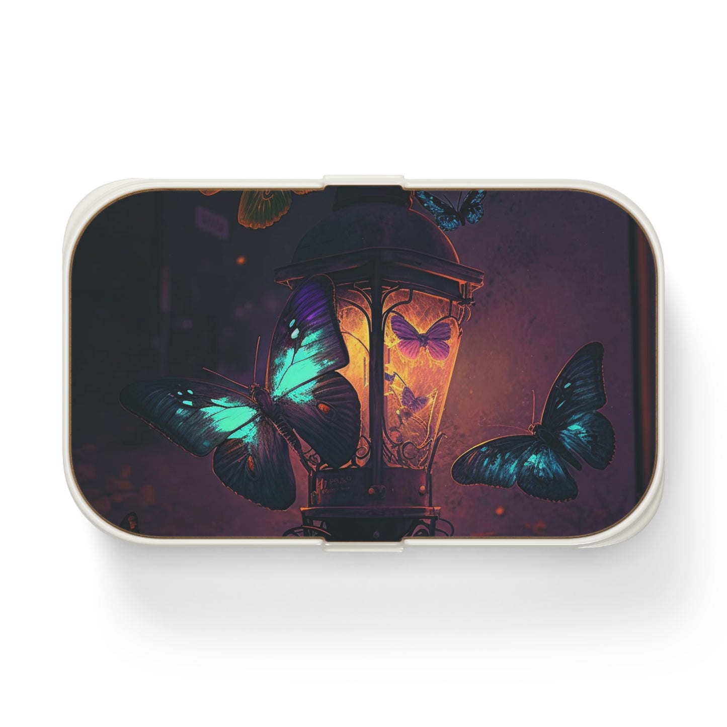 Bento Lunch Box Street Light Butterfly 4