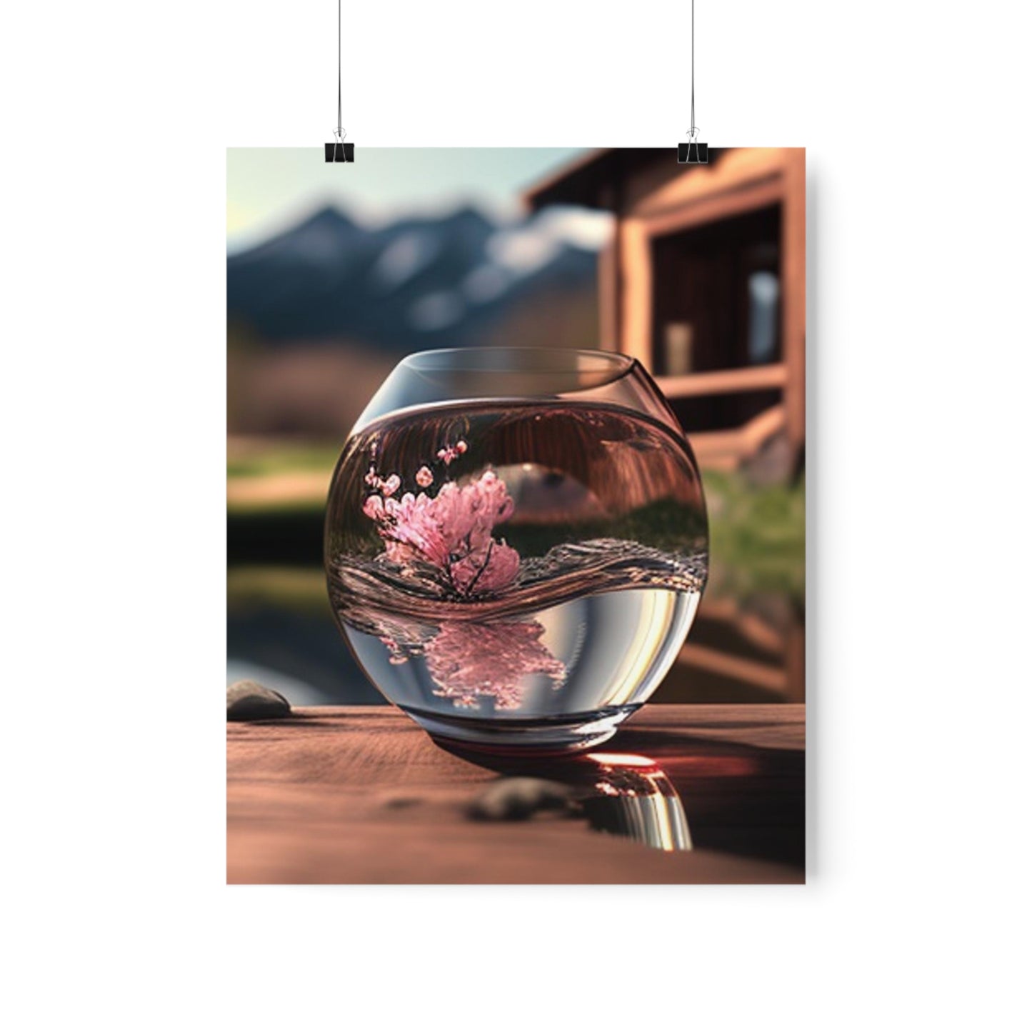 Premium Matte Vertical Posters Cherry Blossom 4