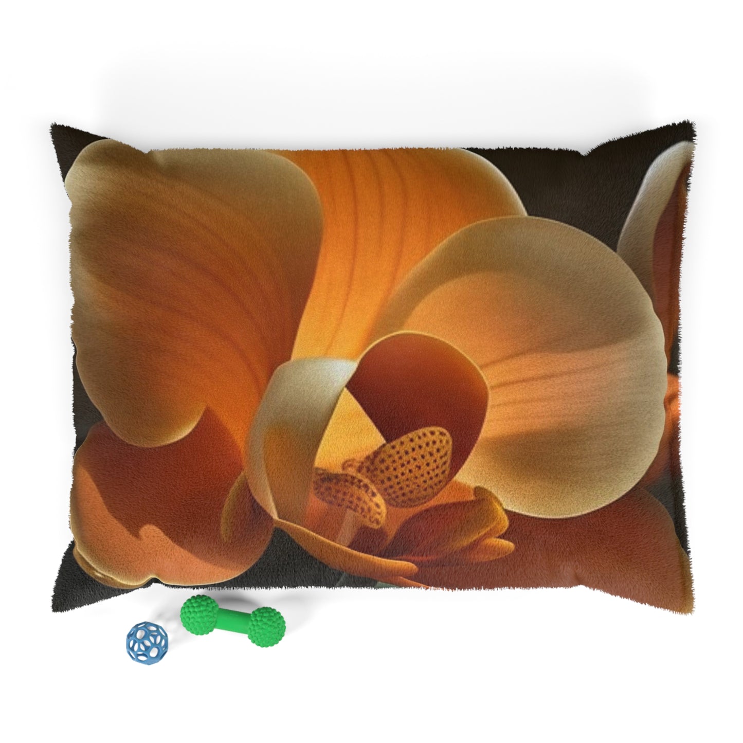 Pet Bed Orange Orchid 4