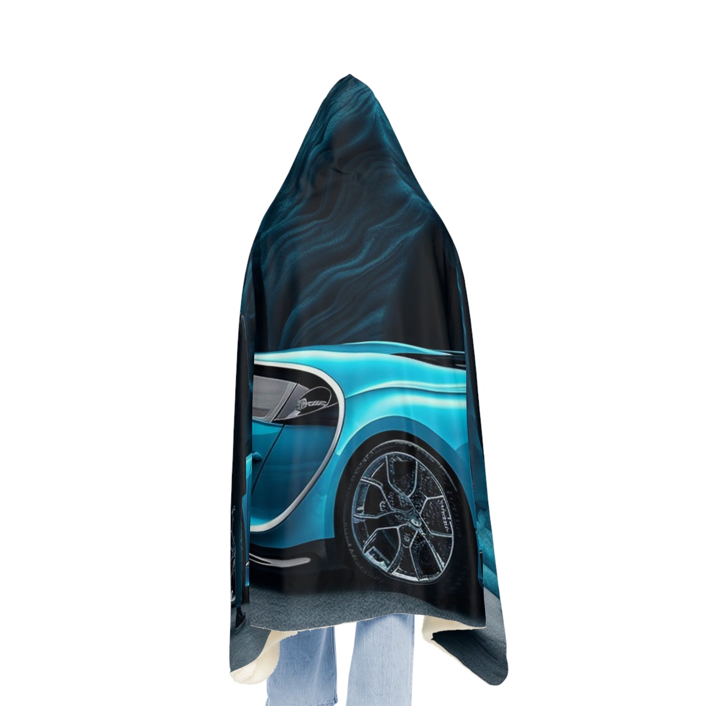 Snuggle Hooded Blanket Bugatti Real Look 3