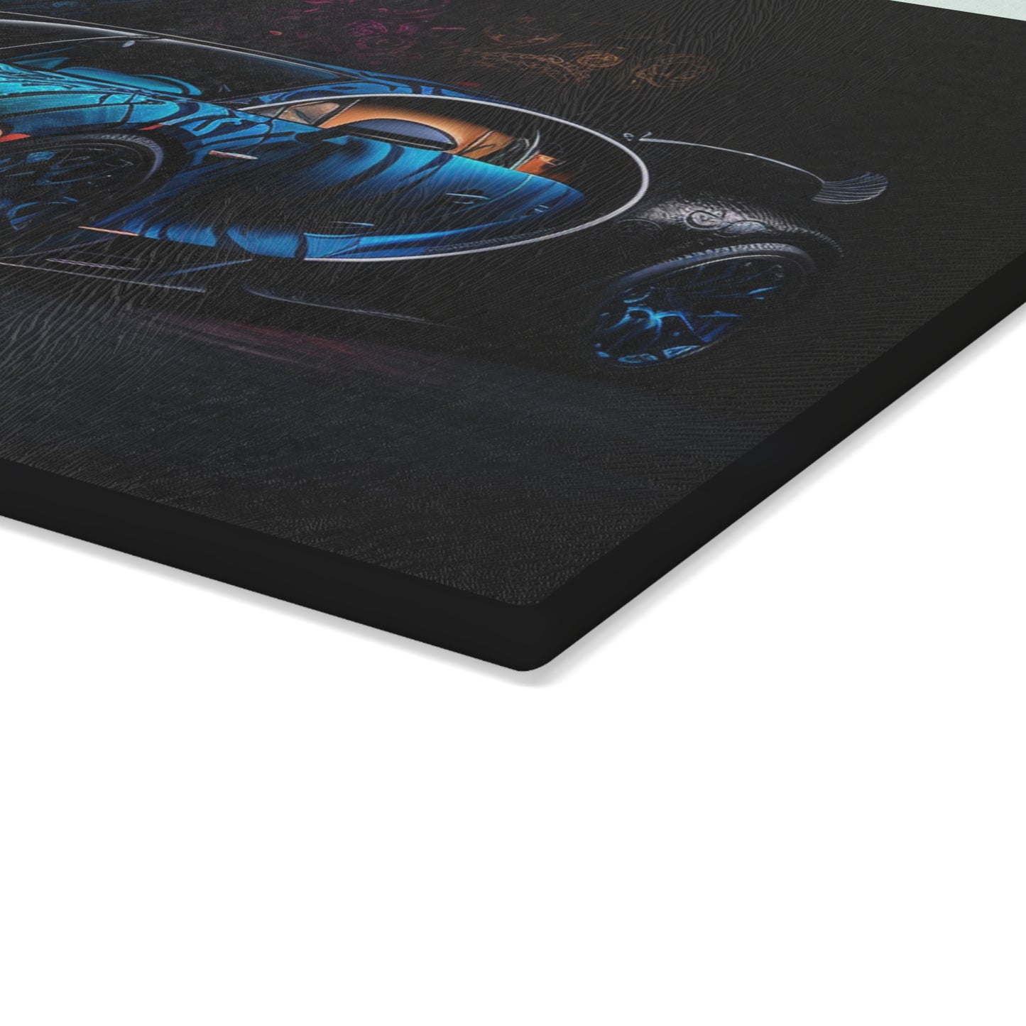 Glass Cutting Board Bugatti Blue 3