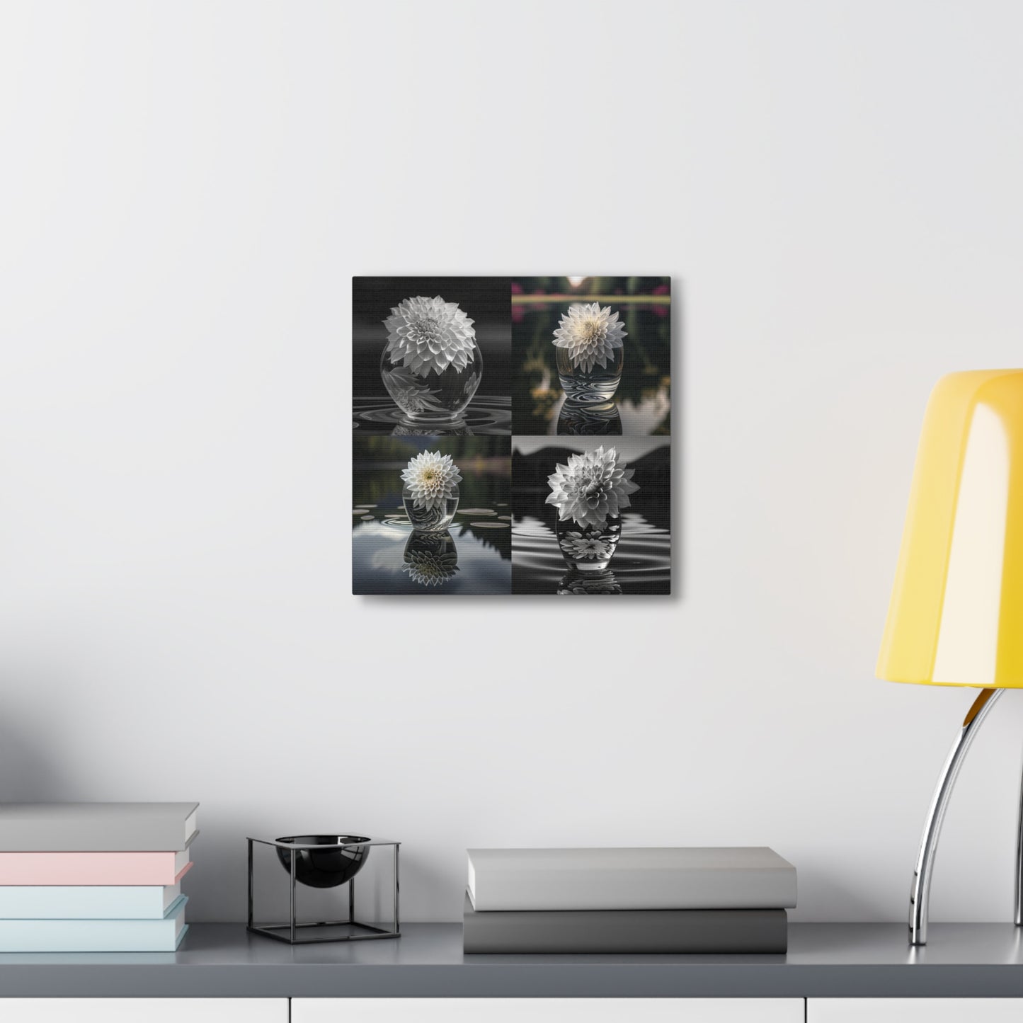 Canvas Gallery Wraps White Dahlia 5