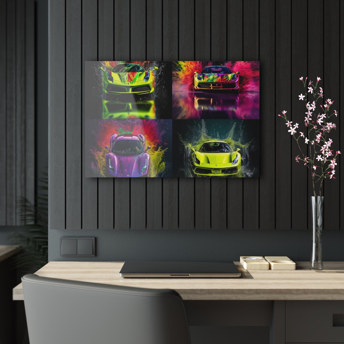 Acrylic Prints Farrari Water 5