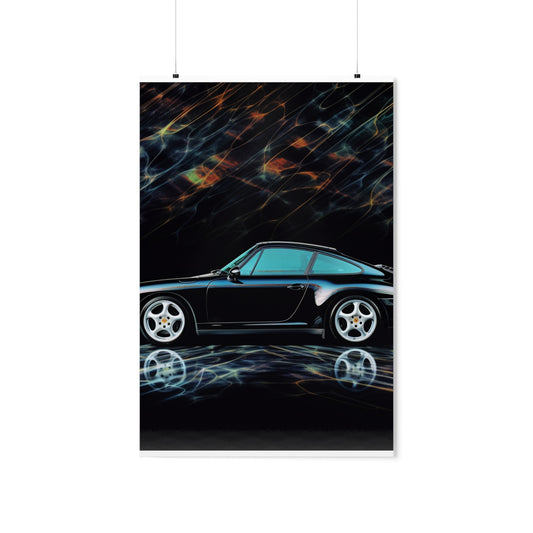 Premium Matte Vertical Posters Porsche 933 2