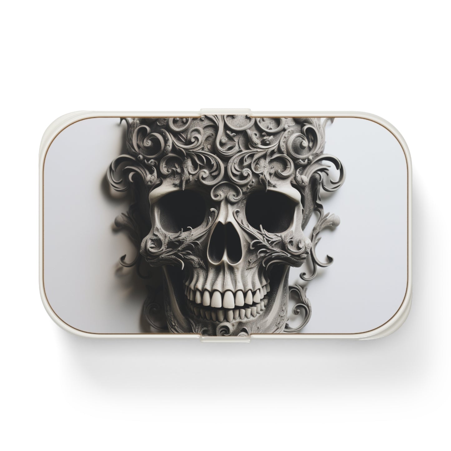 Bento Lunch Box Skull Treble Clef 2