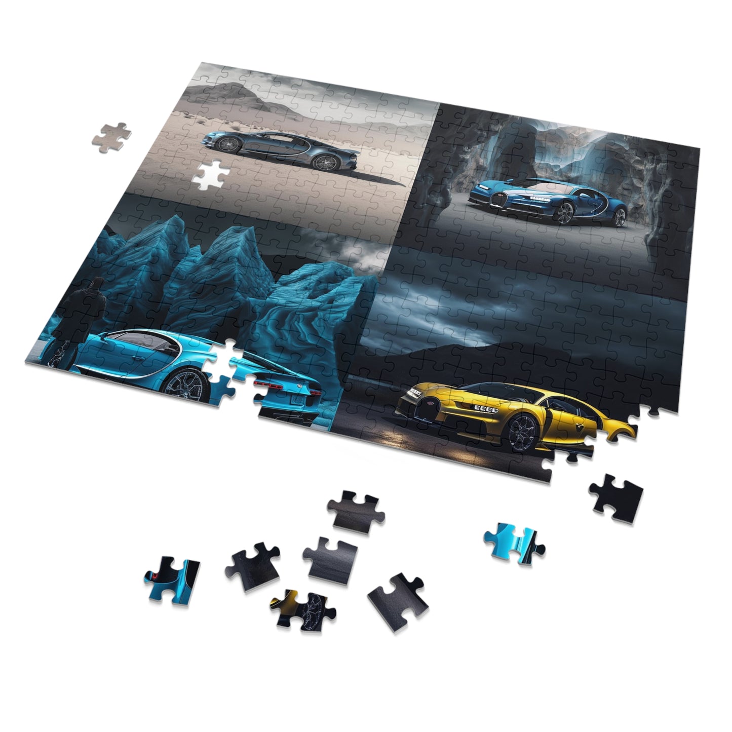 Jigsaw Puzzle (30, 110, 252, 500,1000-Piece) Bugatti Real Look 5