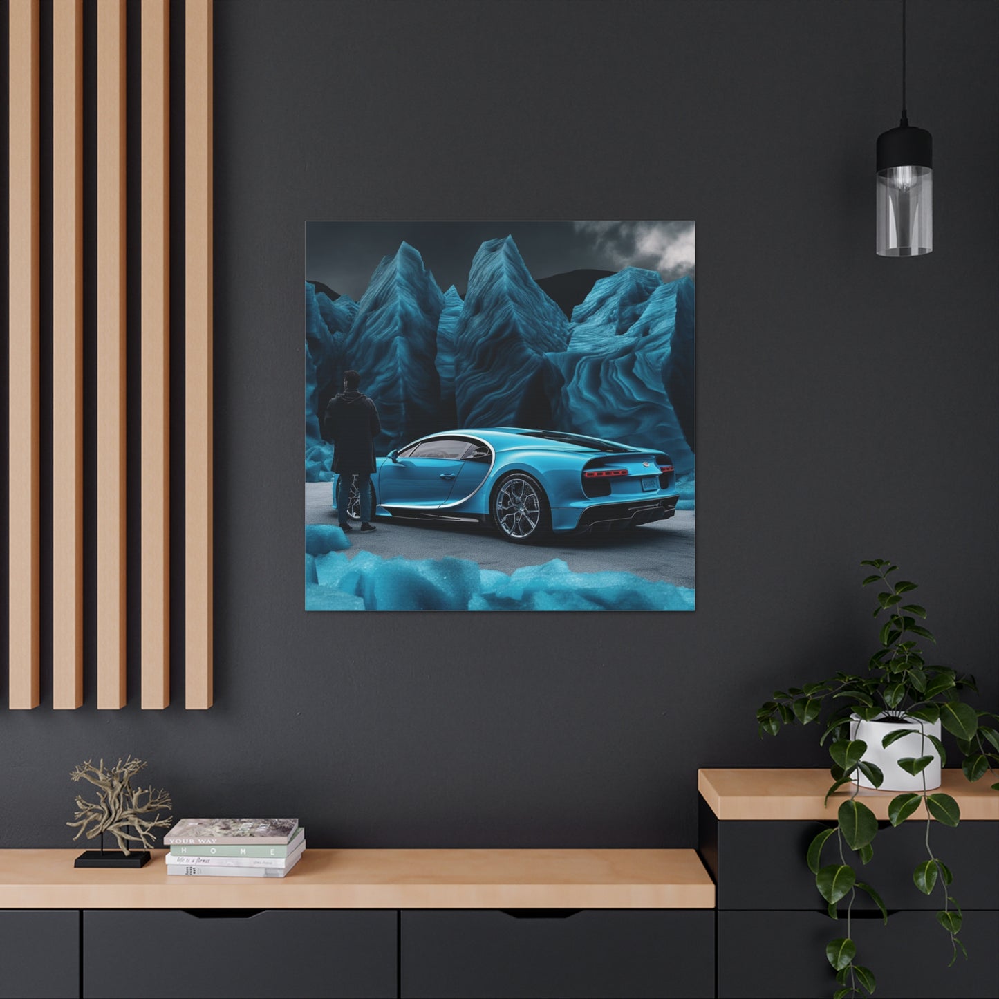 Canvas Gallery Wraps Bugatti Real Look 3