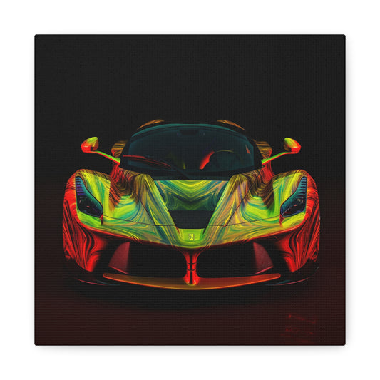 Canvas Gallery Wraps Ferrari Neon 1