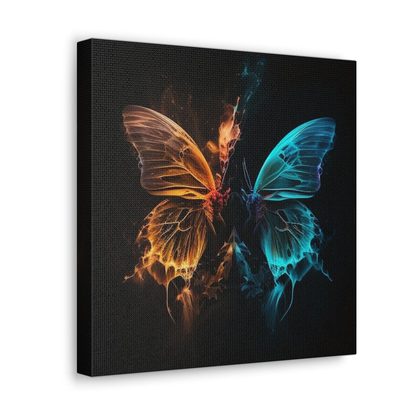 Canvas Gallery Wraps Neon Glo Butterfly 4