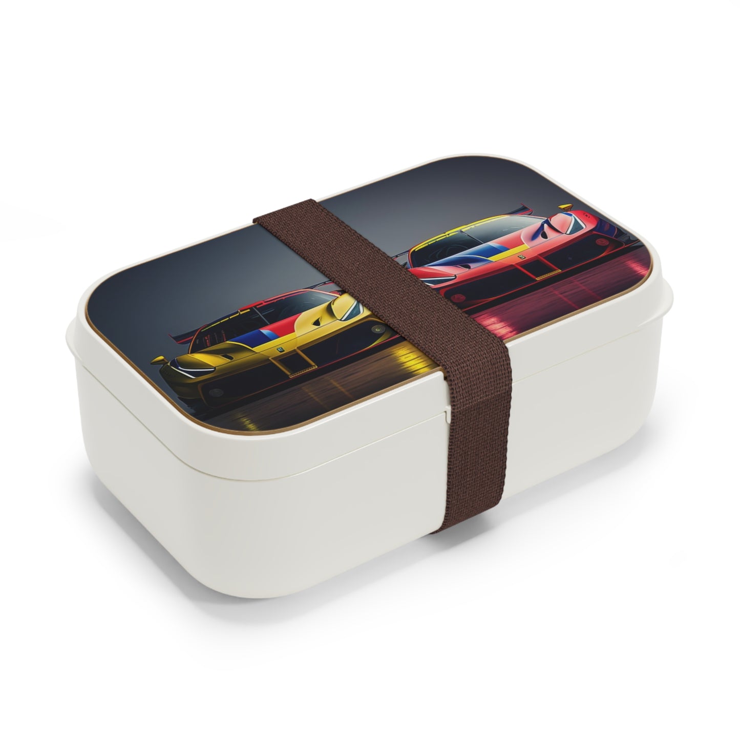 Bento Lunch Box Ferrari Red Blue 1