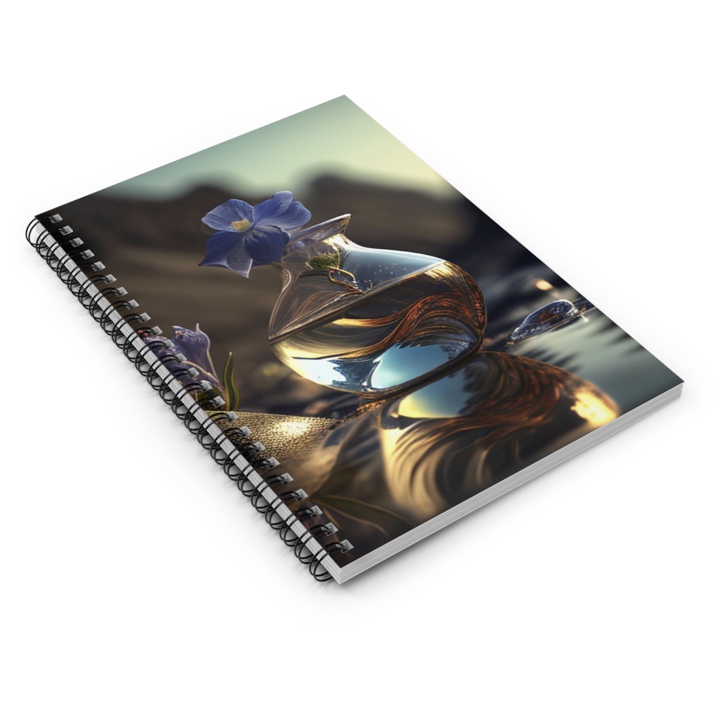 Spiral Notebook - Ruled Line The Bluebell 1