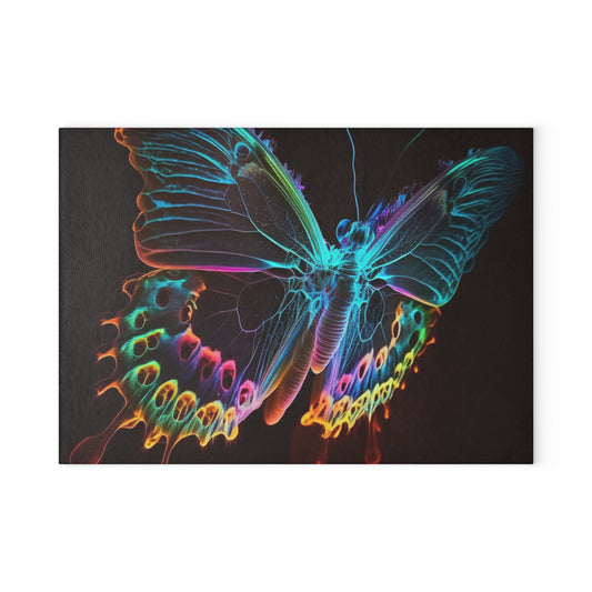 Glass Cutting Board Thermal Butterfly 2