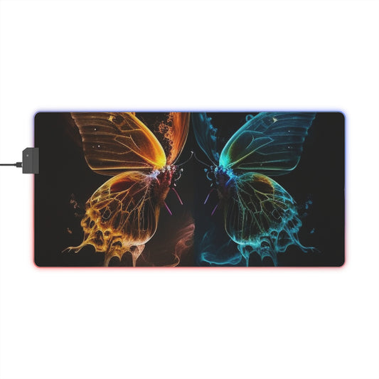 LED Gaming Mouse Pad Kiss Neon Butterfly 1
