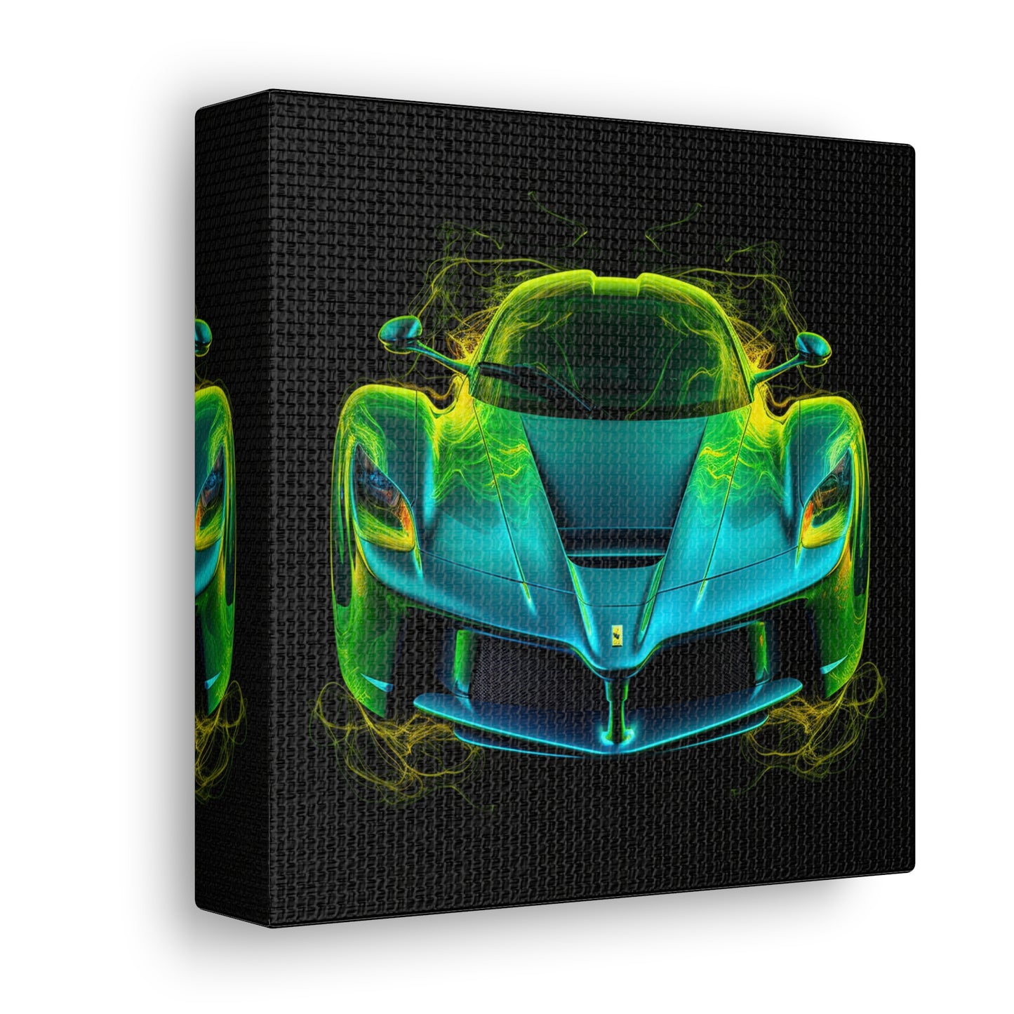 Canvas Gallery Wraps Ferrari Neon 2