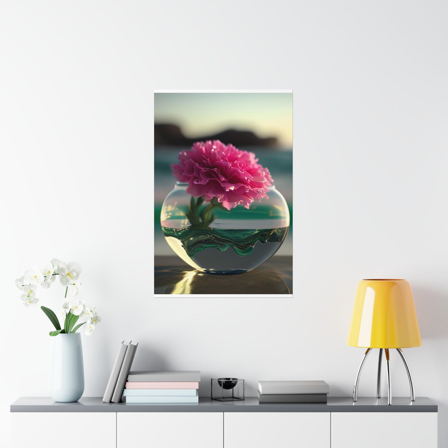 Premium Matte Vertical Posters Carnation 3