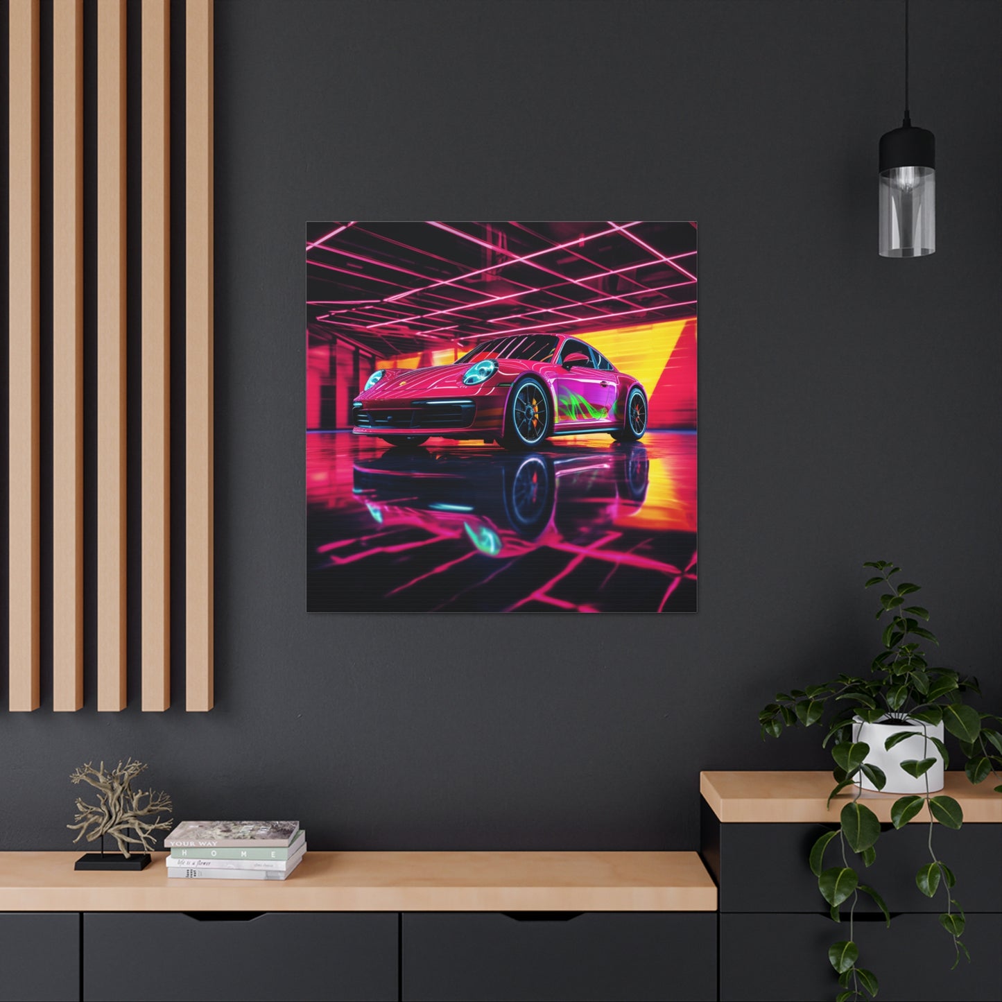 Canvas Gallery Wraps Macro Porsche 3