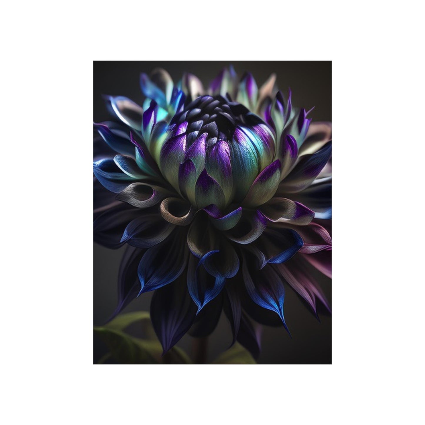 Premium Matte Vertical Posters Dahlia Purple 4