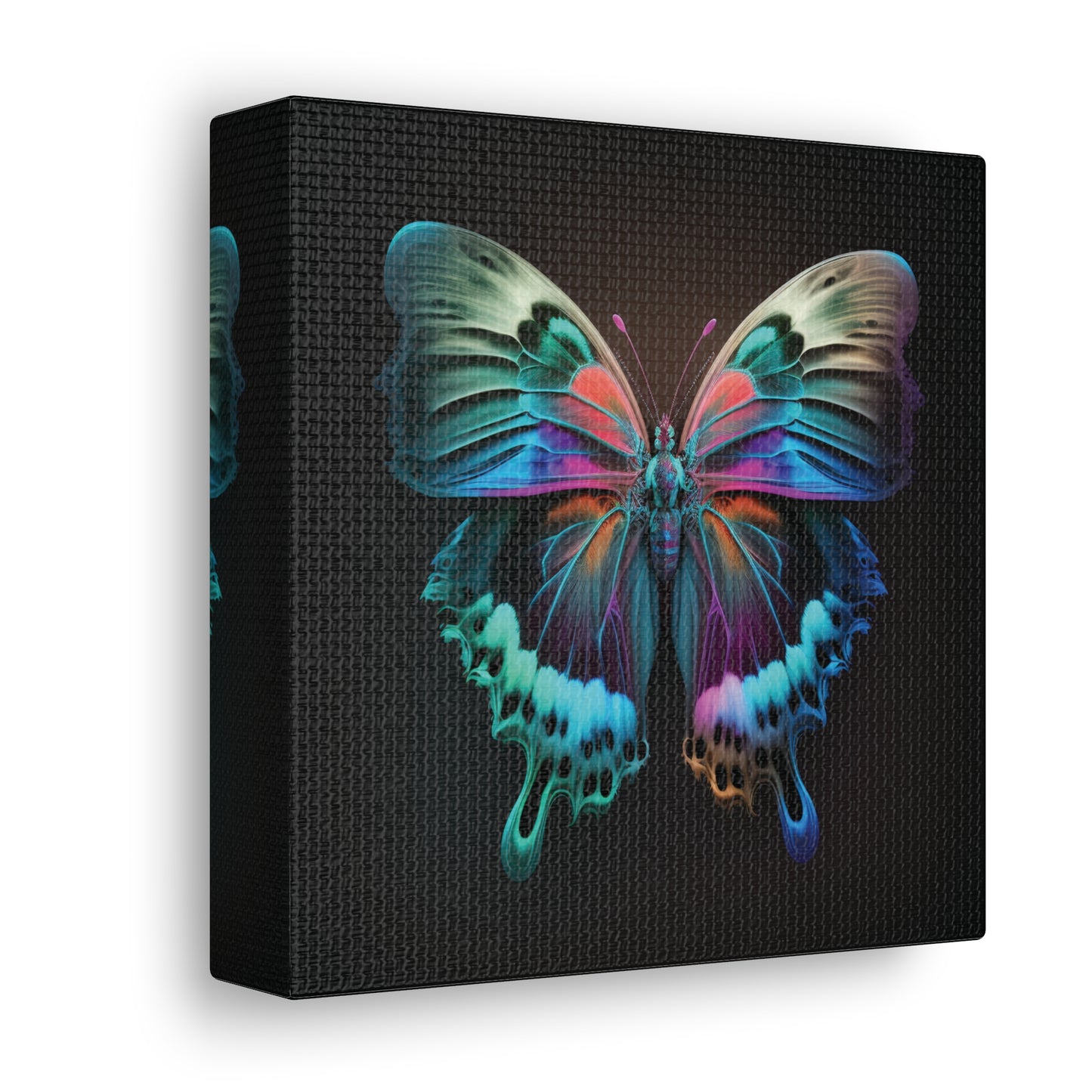 Canvas Gallery Wraps Raw Hyper Color Butterfly 2