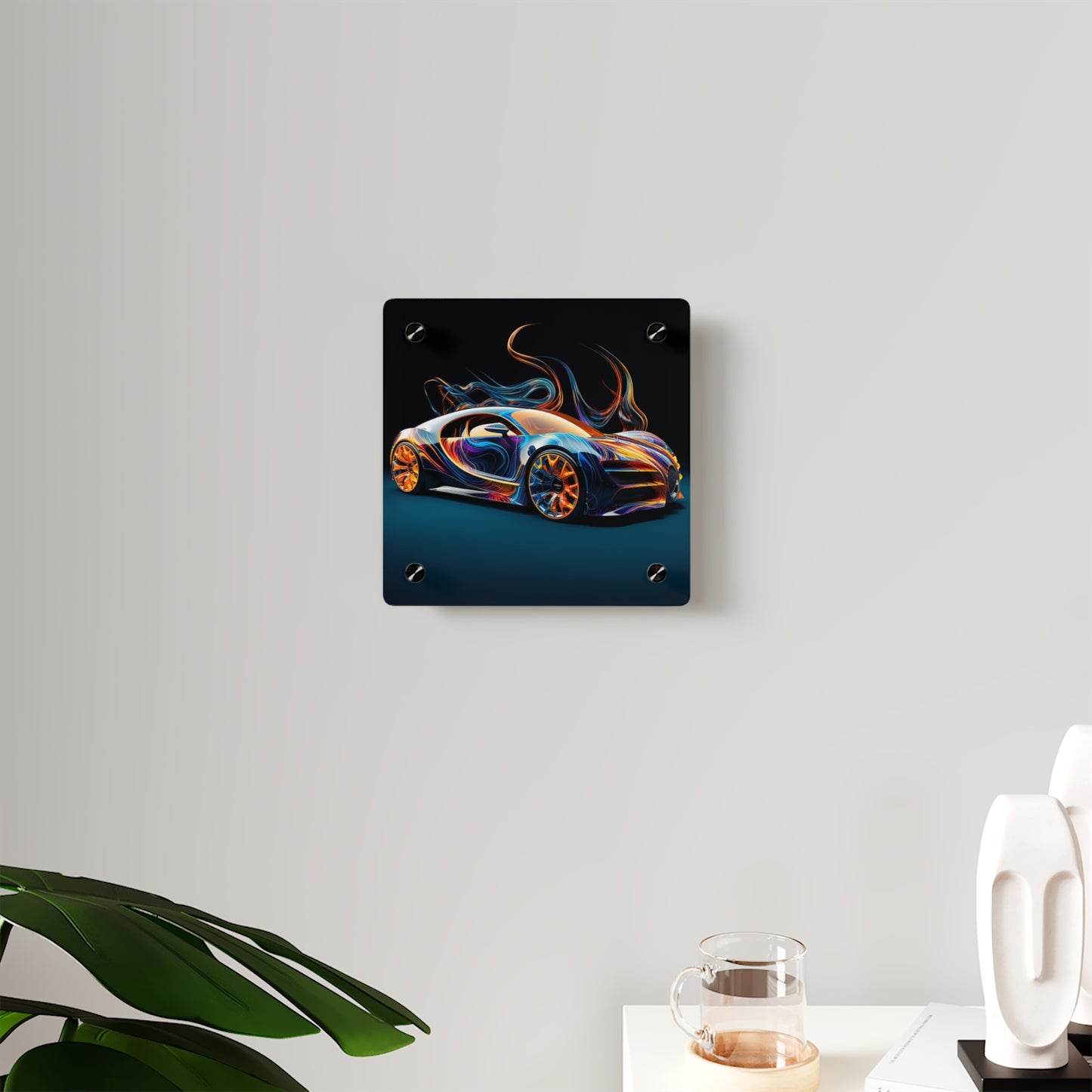 Acrylic Wall Art Panels Bugatti Abstract Flair 2