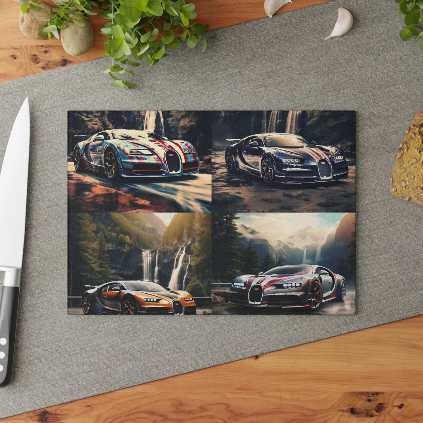 Glass Cutting Board Bugatti Waterfall 5