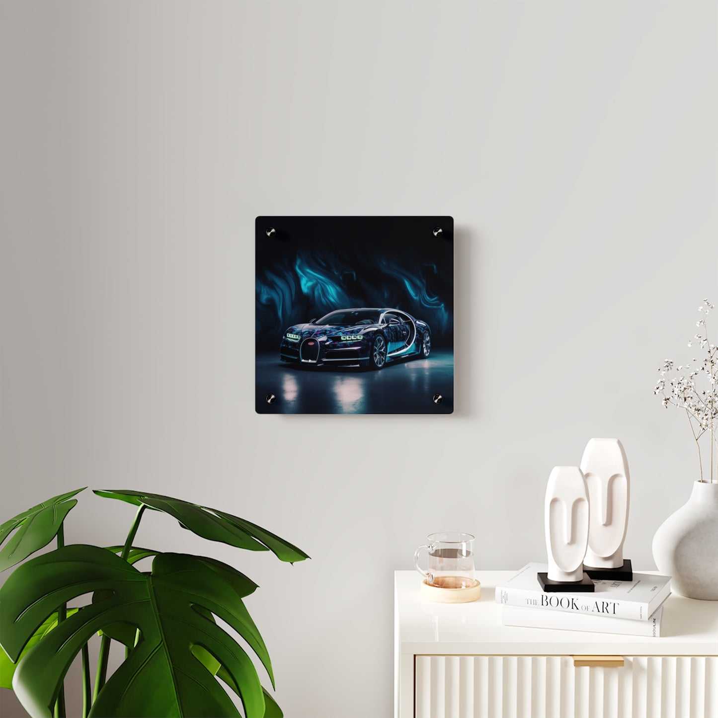 Acrylic Wall Art Panels Hyper Bugatti 1