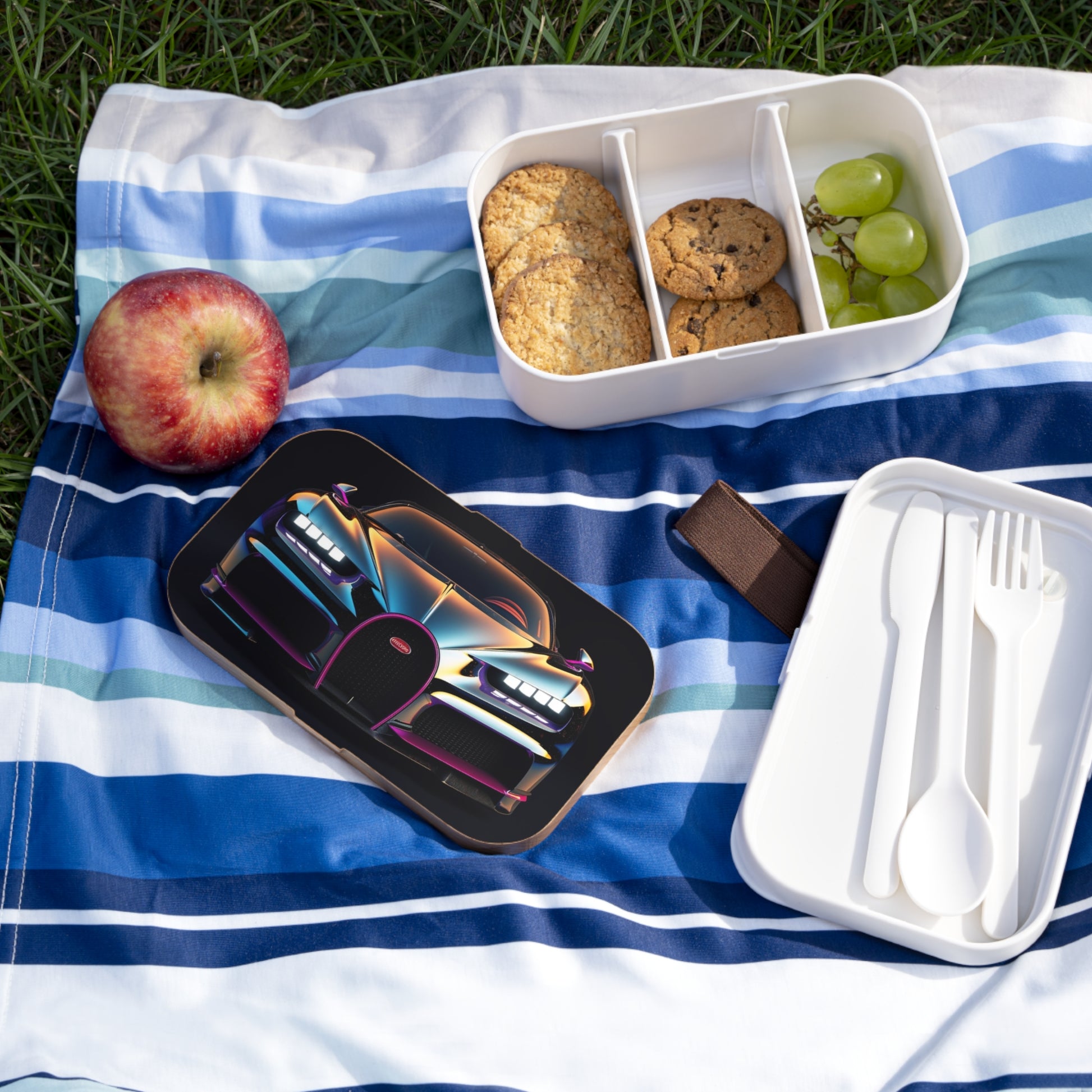 Thermos lunch today with snack size bento box! #bentobox #bentolunch #