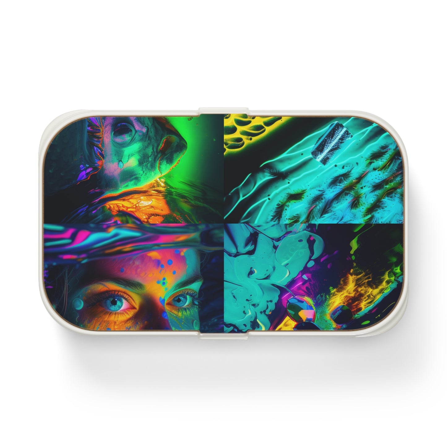 Bento Lunch Box Florescent Glow 5