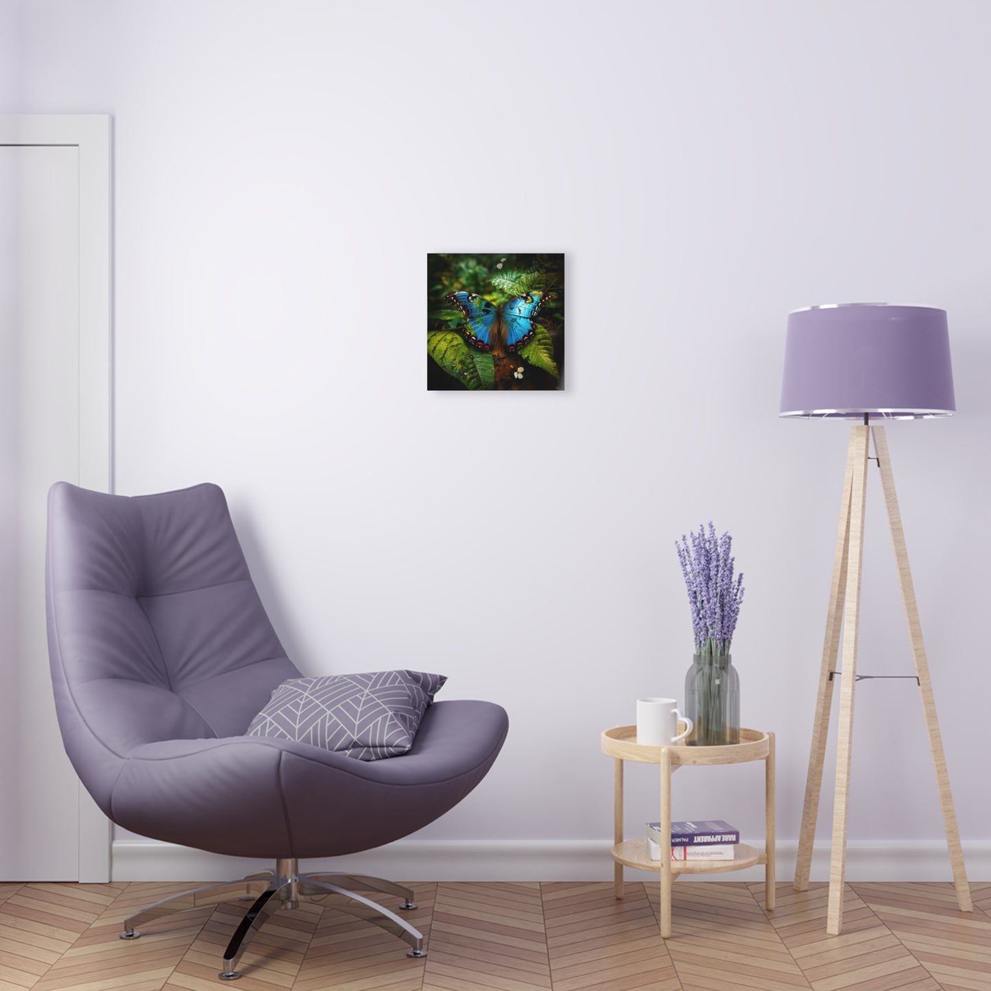 Acrylic Prints Jungle Butterfly 2