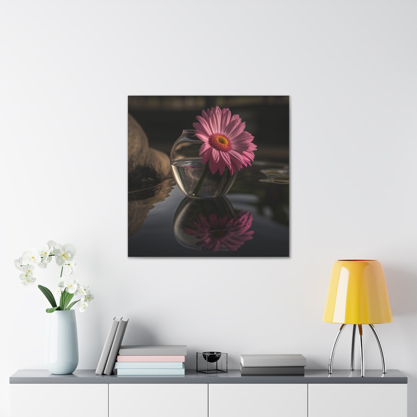 Canvas Gallery Wraps Pink Daisy 2