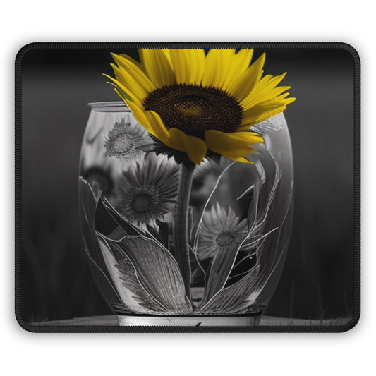 Gaming Mouse Pad  Yellw Sunflower in a vase 1