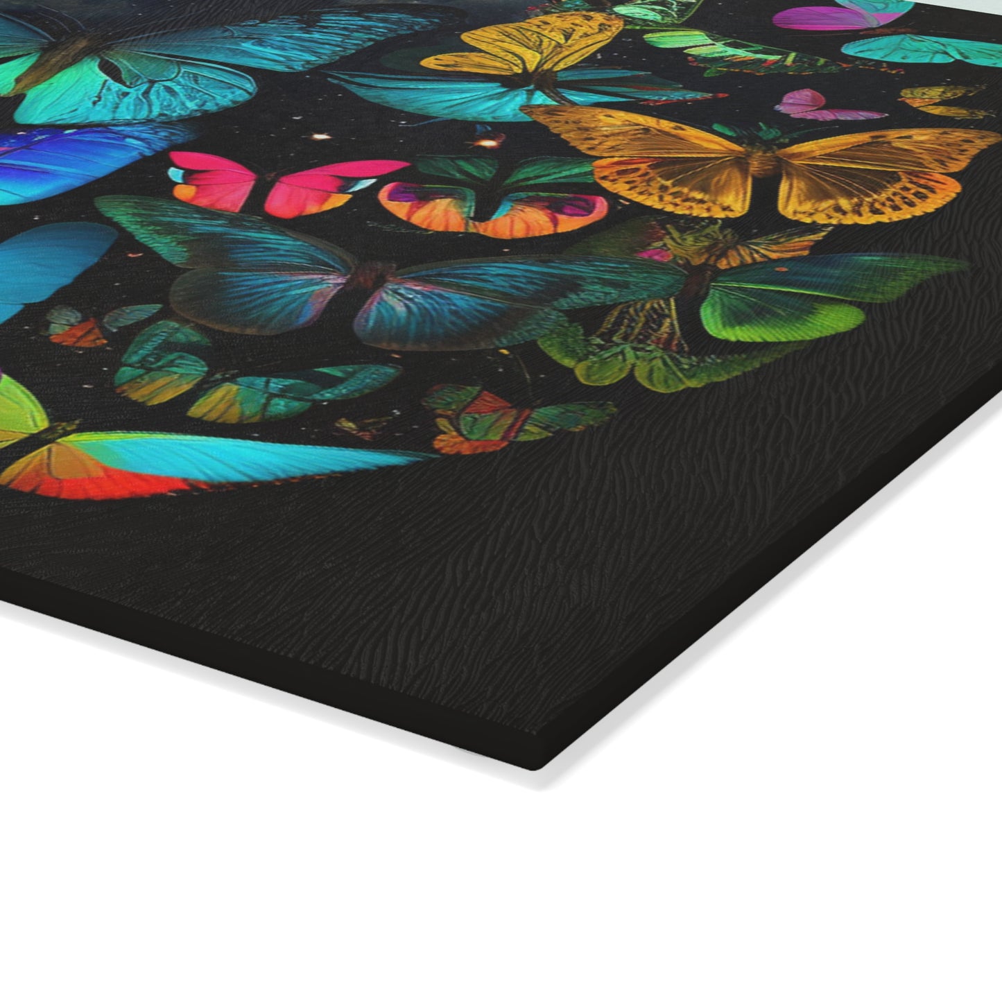 Glass Cutting Board Moon Butterfly 2