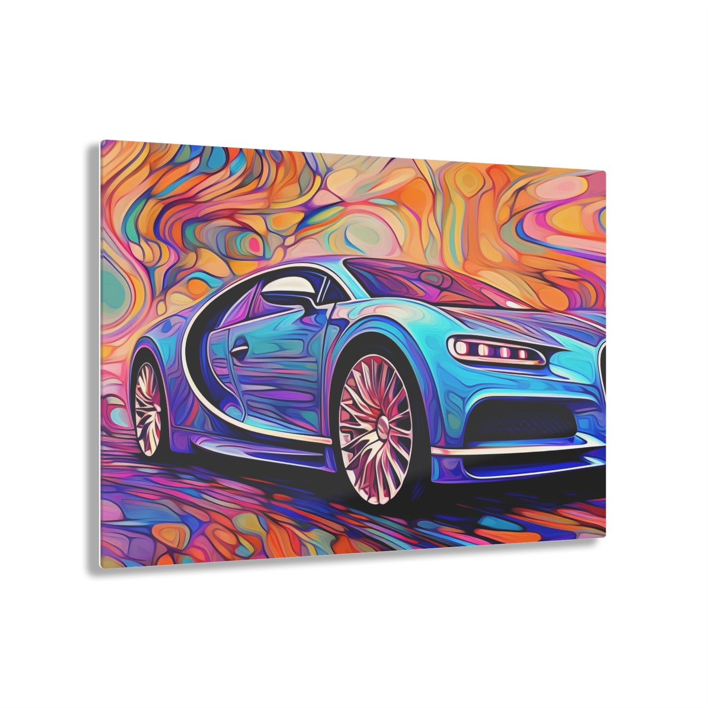 Acrylic Prints Bugatti Abstract Concept 3