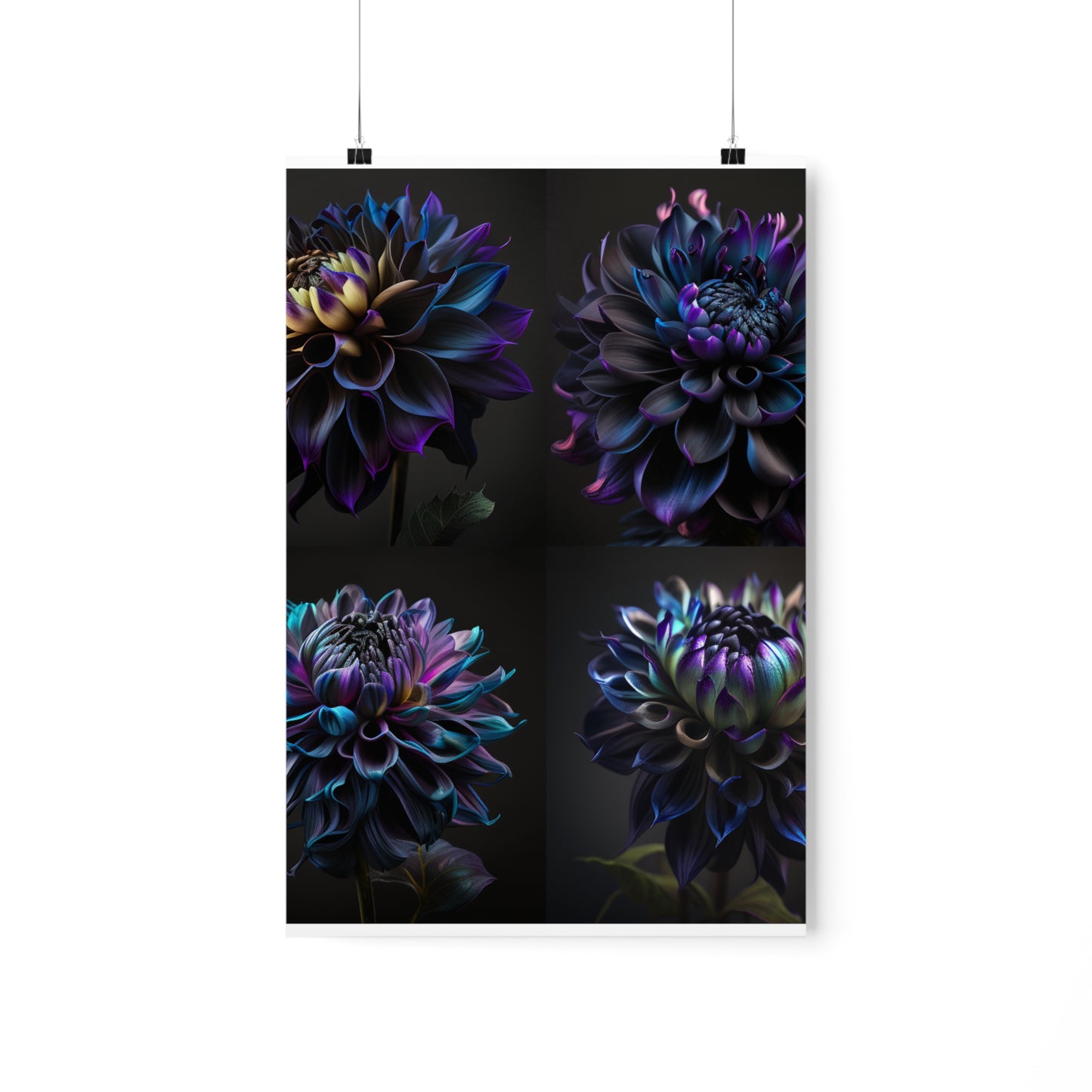 Premium Matte Vertical Posters Dahlia Purple 5