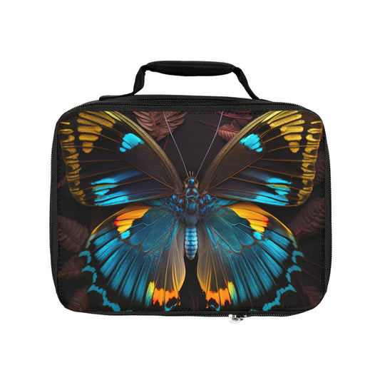 Lunch Bag Neon Butterfly Flair 1
