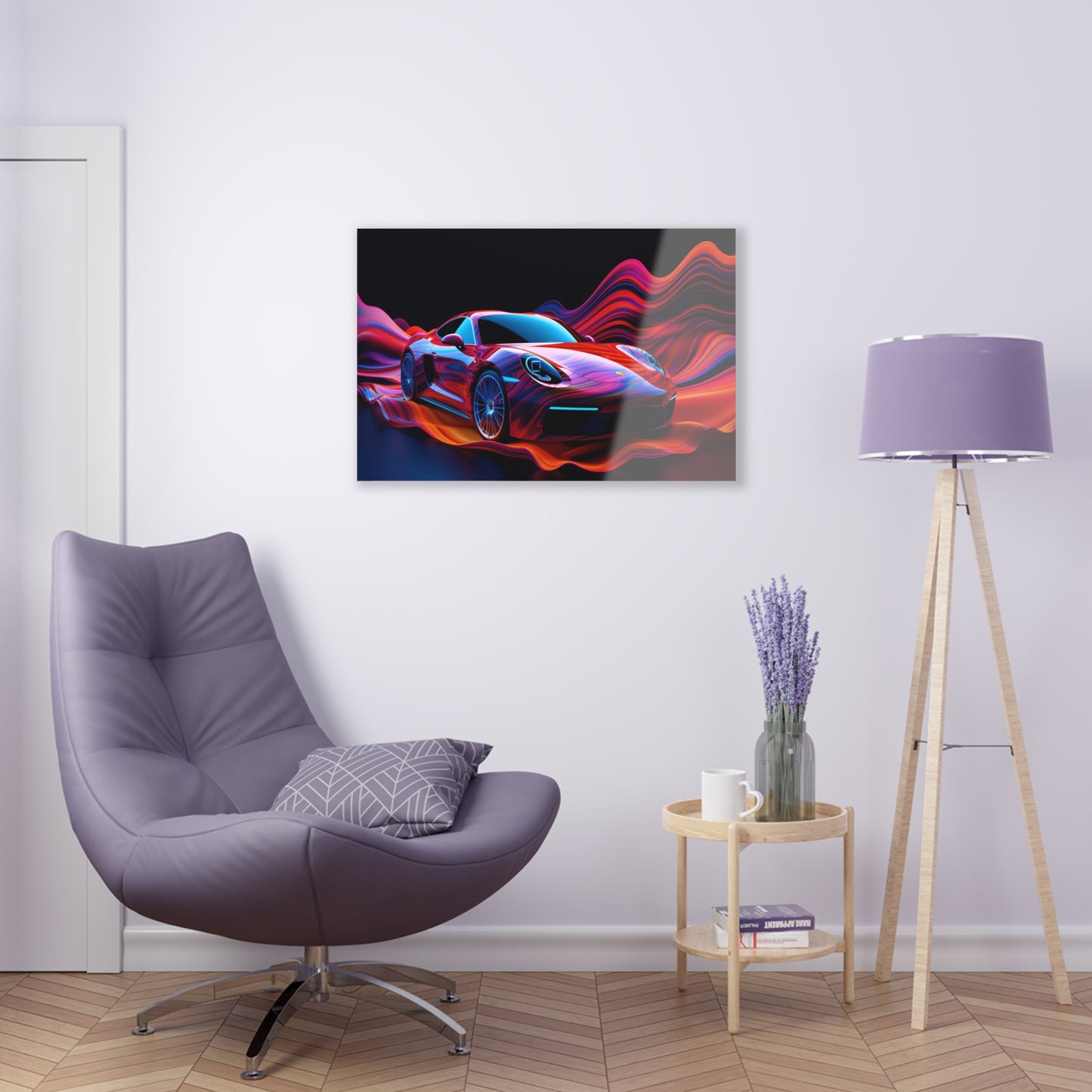 Acrylic Prints Porsche Water Fusion 4