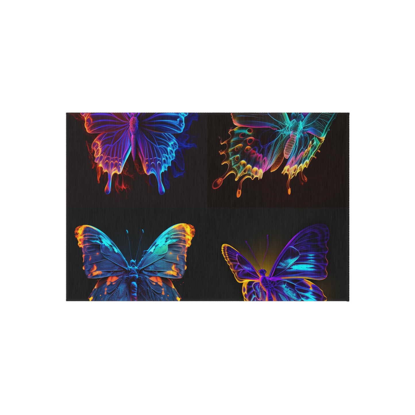 Outdoor Rug  Thermal Butterfly 5