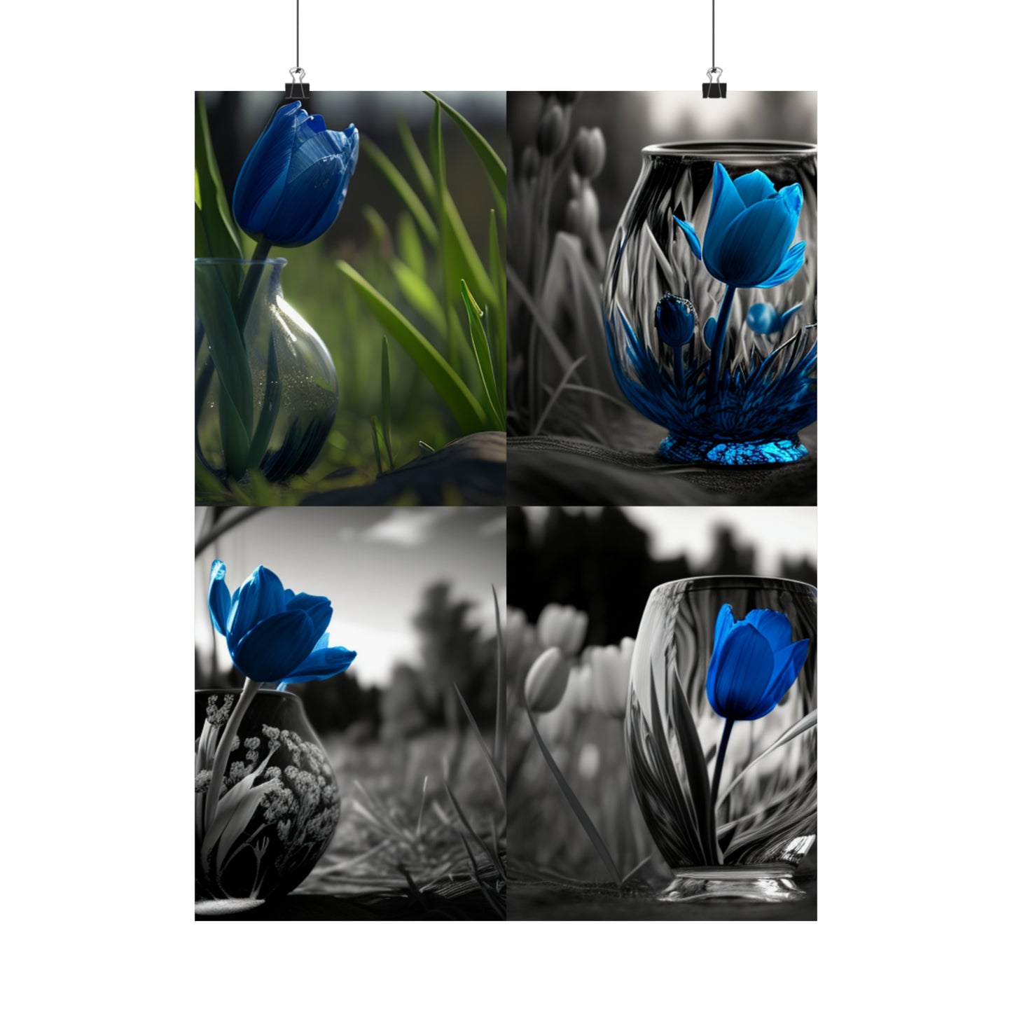 Premium Matte Vertical Posters Tulip 5