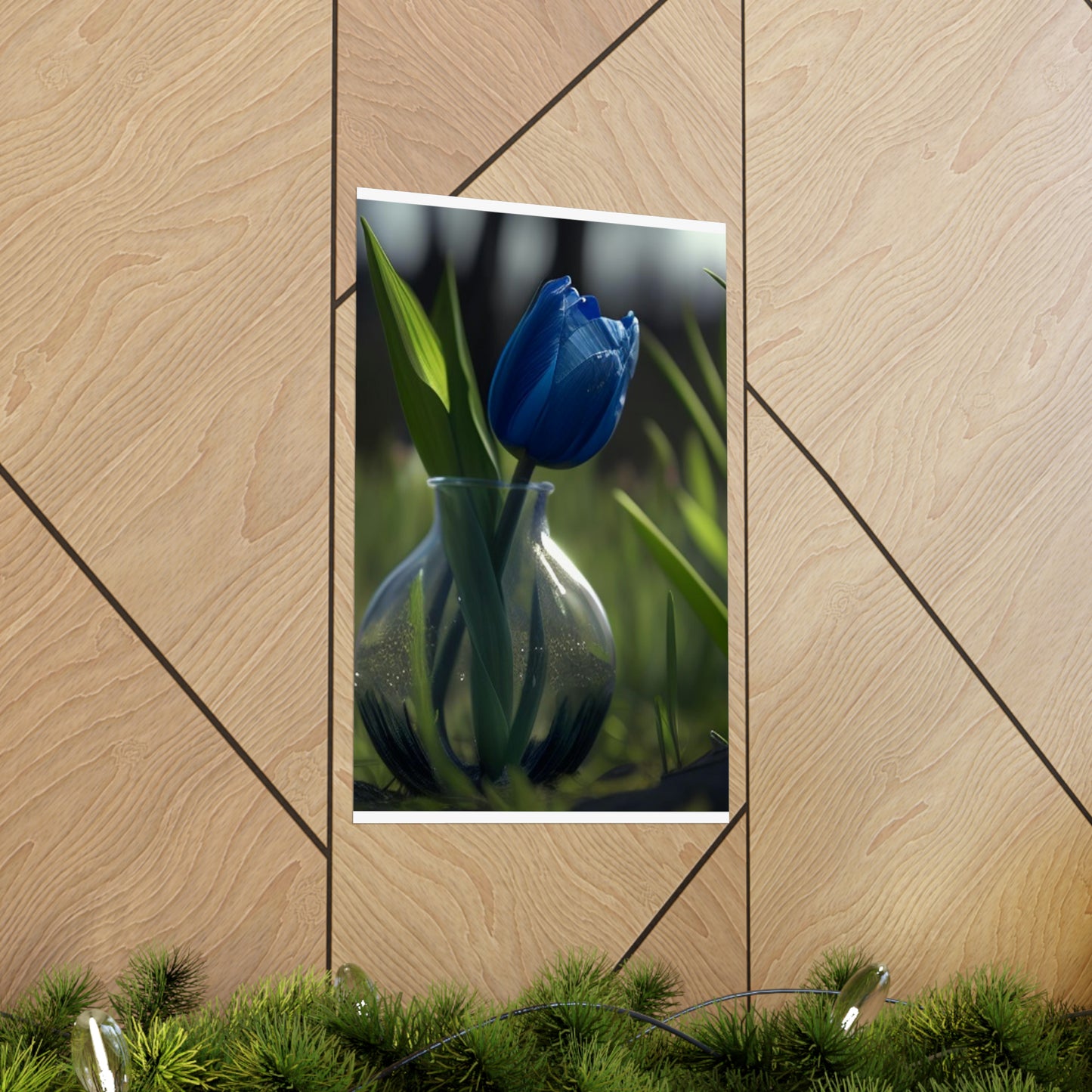 Premium Matte Vertical Posters Tulip 1