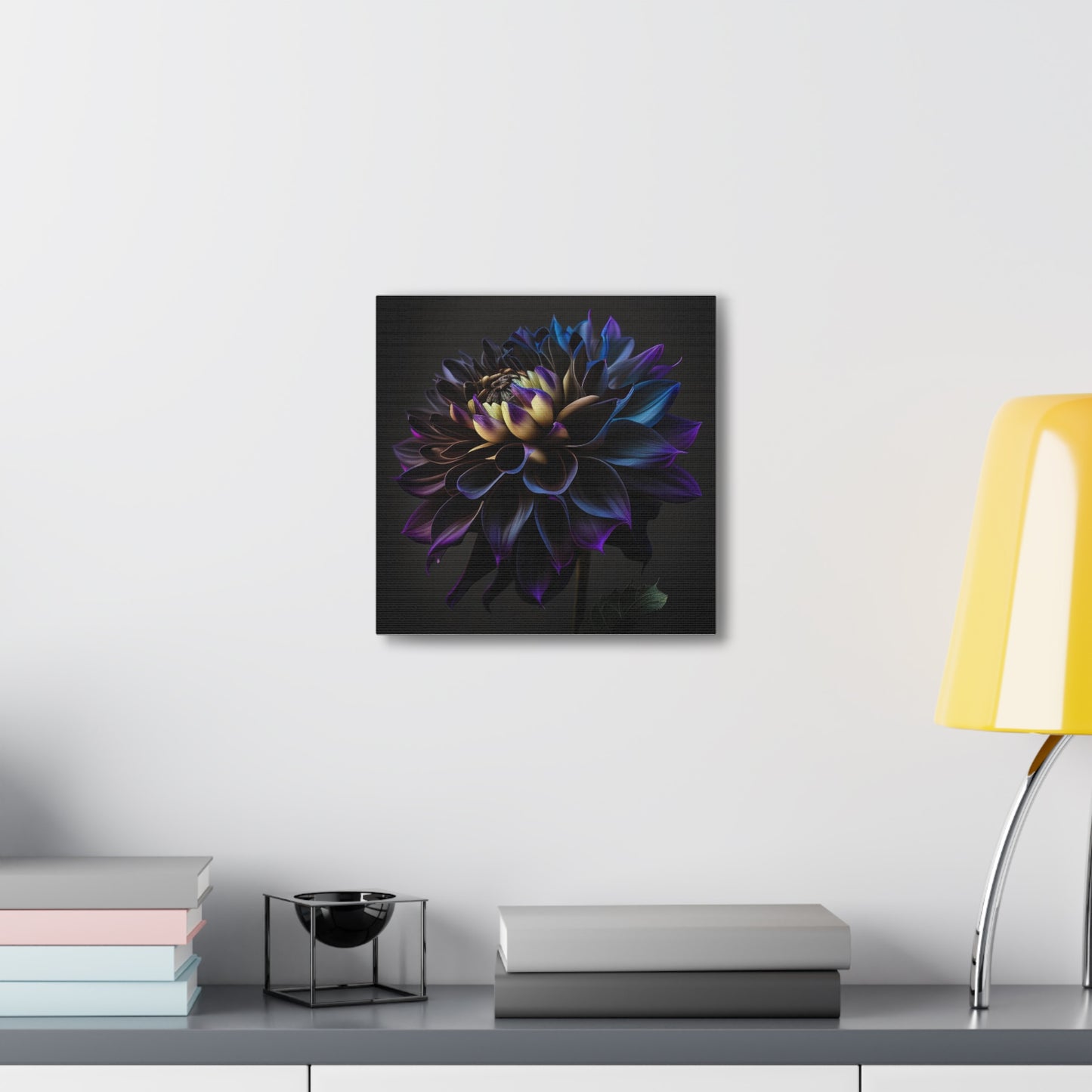 Canvas Gallery Wraps Dahlia Purple 1