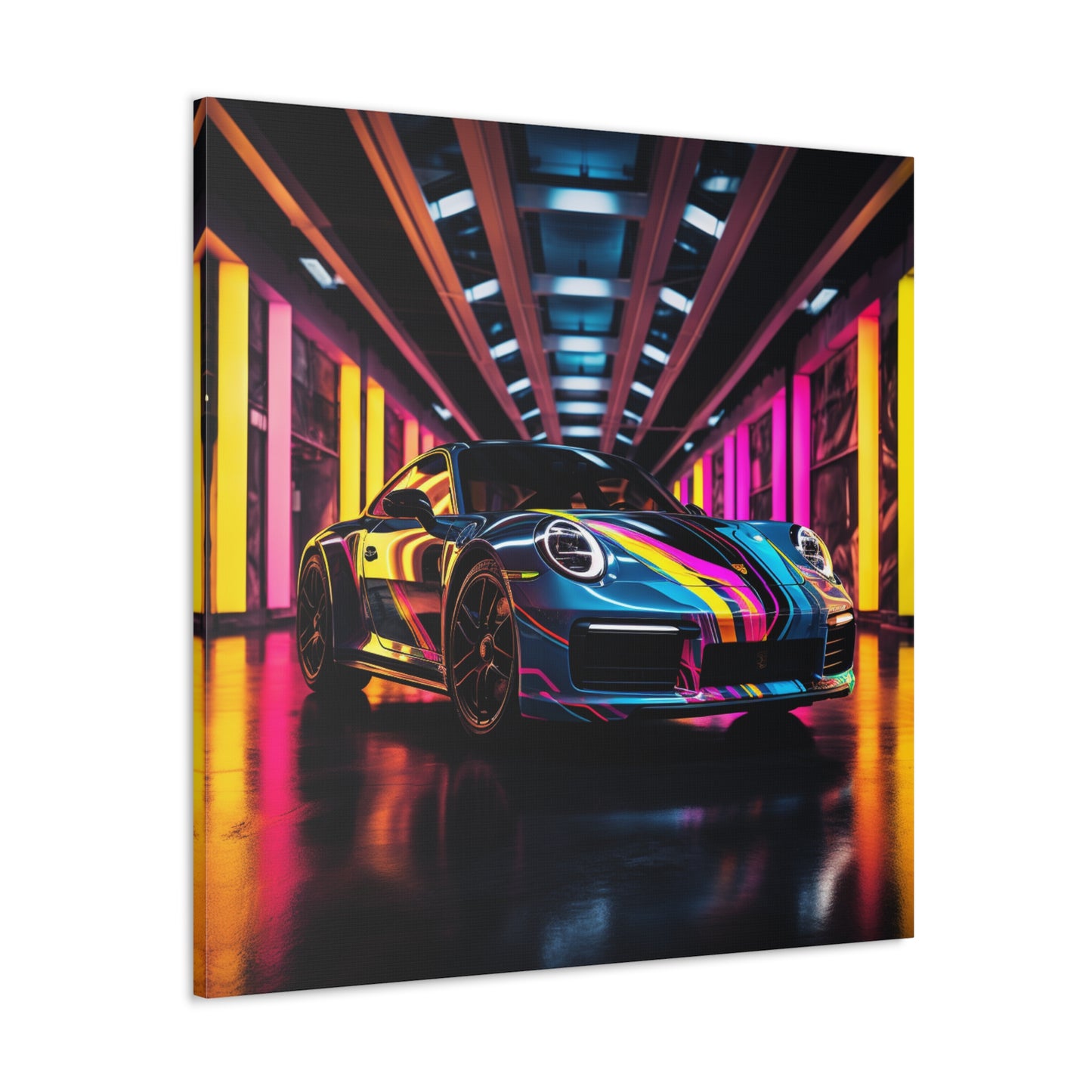 Canvas Gallery Wraps Macro Porsche 1