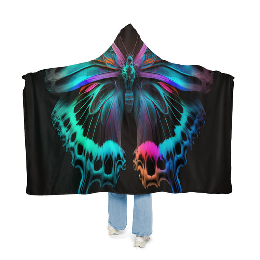 Snuggle Hooded Blanket Raw Florescent Glow 2